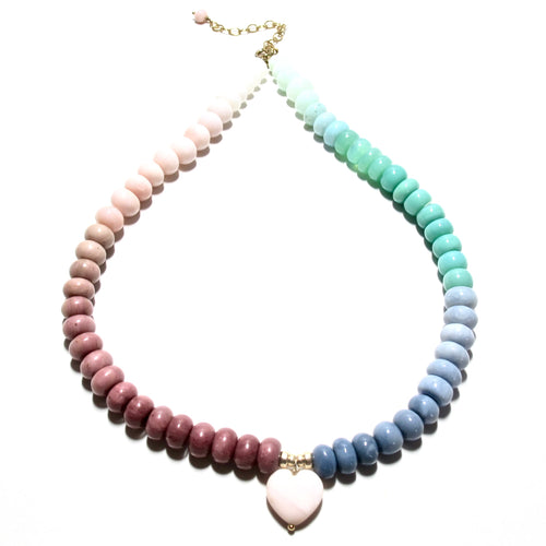 happy necklace multi ombre