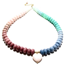 Load image into Gallery viewer, happy necklace multi ombre