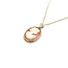 Load image into Gallery viewer, vintage cameo necklace