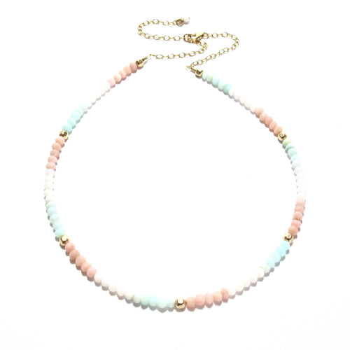 peruvian opal necklace