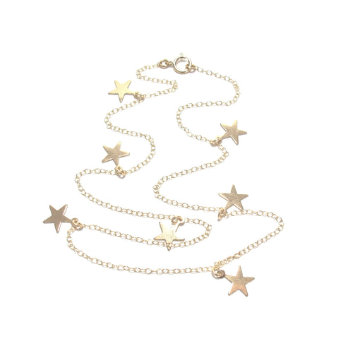 multi stars necklace