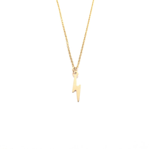 small lightning bolt necklace