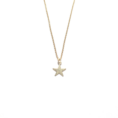 small star necklace