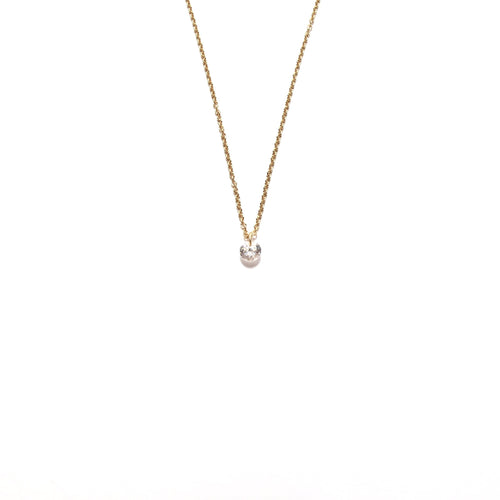 tiny sparkle necklace